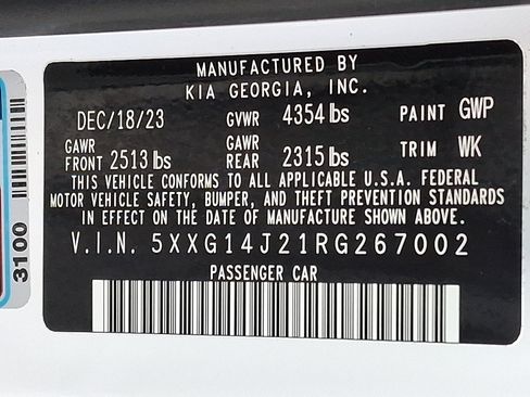 Used 2024 Kia K5 LXS image 27