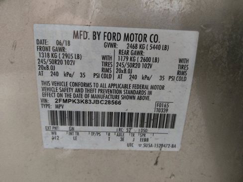 Used 2018 Ford Edge Titanium FWD image 33