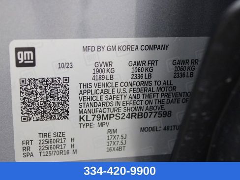 Used 2024 Chevrolet TrailBlazer LT w/ Convenience Package image 29