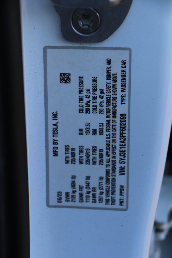 Used 2023 Tesla Model 3 Standard Range RWD image 21