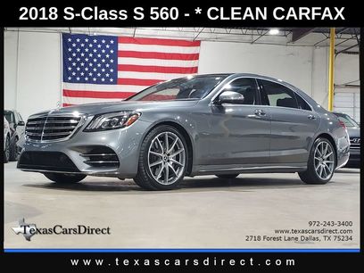 Used 2018 Mercedes-Benz S 560 4MATIC Sedan