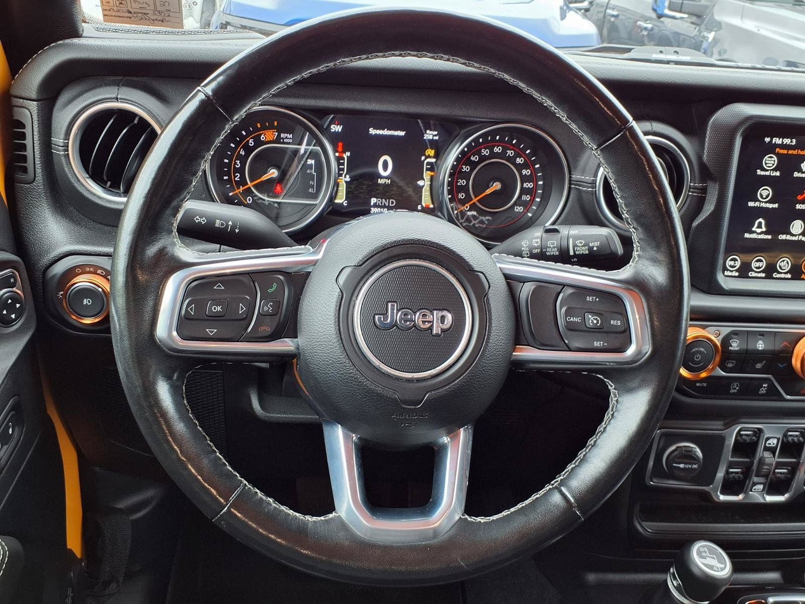 Used 2021 Jeep Wrangler Unlimited Sahara w/ Uconnect 4C Nav & Sound Group AWD/4WD image 14
