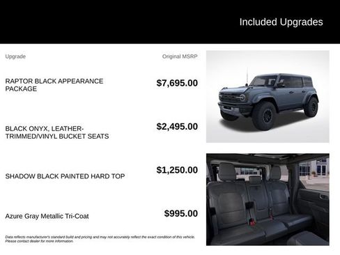 New 2025 Ford Bronco Raptor AWD/4WD image 5