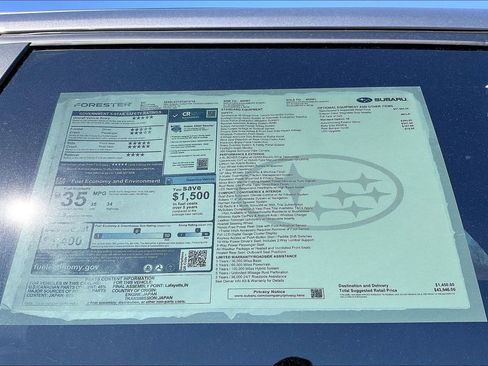 New 2026 Subaru Forester Touring image 17