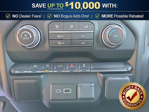 New 2026 Chevrolet Silverado 1500 Custom w/ Turbomax Blackout Package AWD/4WD image 24