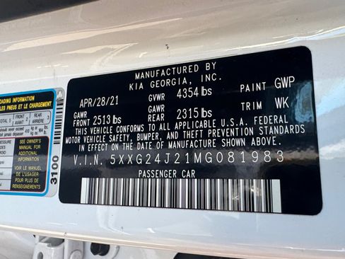 Used 2021 Kia K5 LX FWD image 15