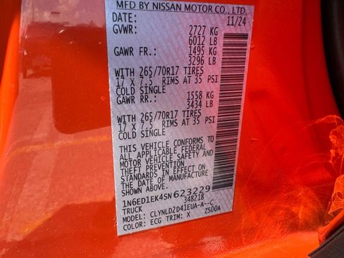 Used 2025 Nissan Frontier PRO-4X image 36