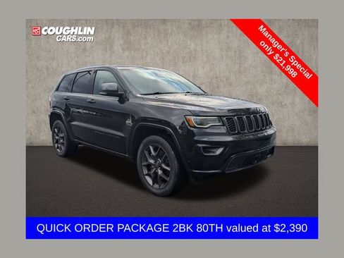 Used 2021 Jeep Grand Cherokee Limited w/ Quick Order Package 28K 80th AWD/4WD image 1