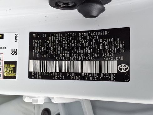 Certified 2024 Toyota Corolla LE w/ LE Convenience Package image 26