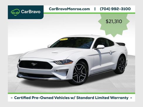 Used 2021 Ford Mustang Premium RWD image 1