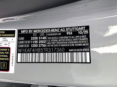 New 2026 Mercedes-Benz C 300 4MATIC Sedan image 13