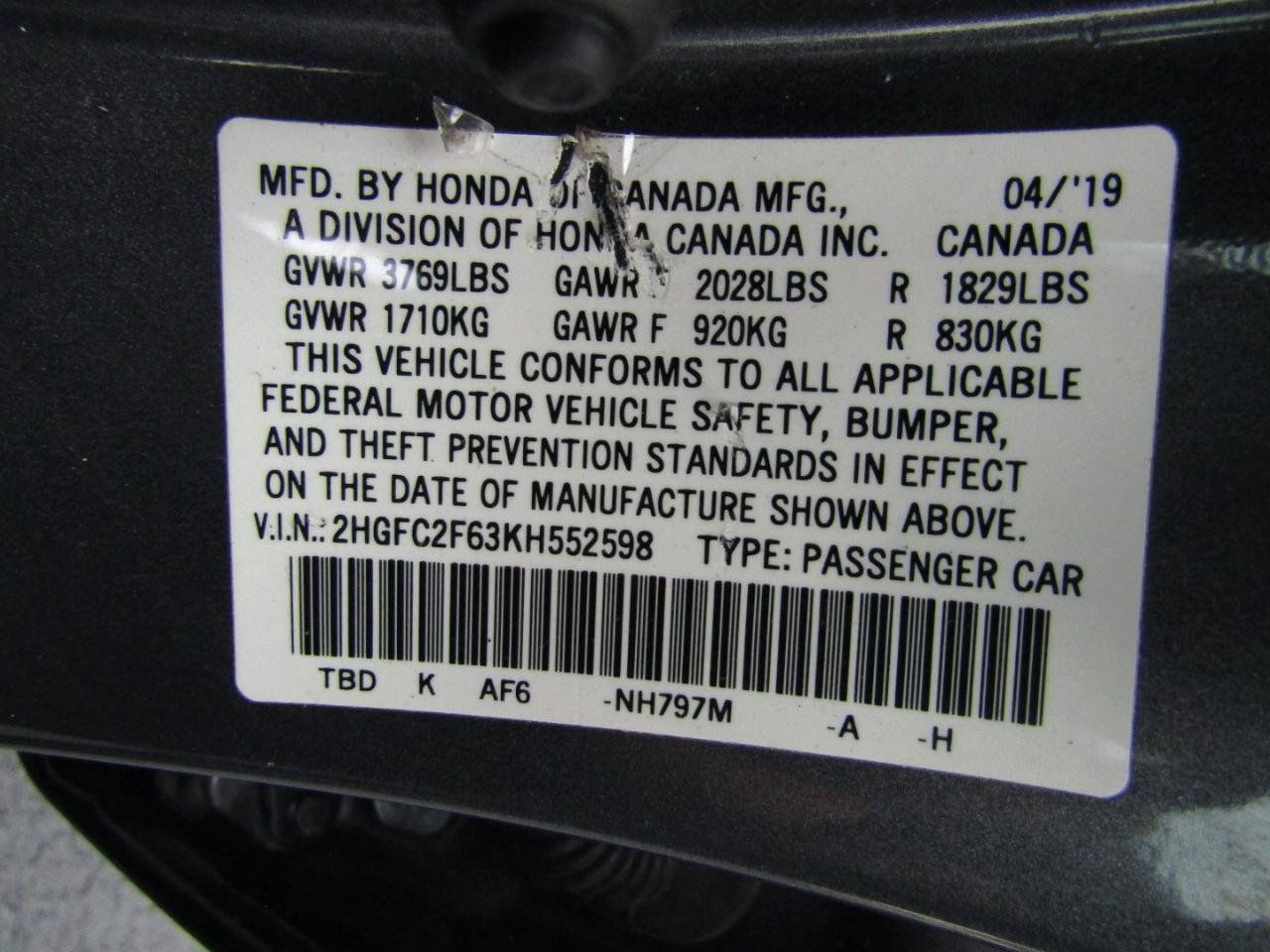 Used 2019 Honda Civic LX image 26