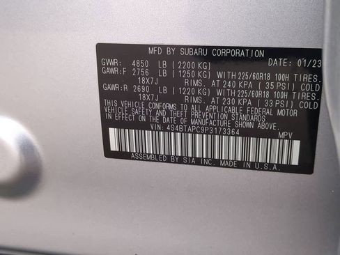 Used 2023 Subaru Outback Touring image 37