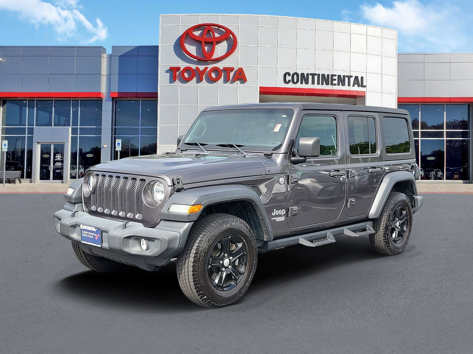 Used 2020 Jeep Wrangler Unlimited Sport S AWD/4WD image 3