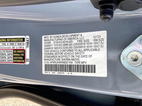 Used 2024 Honda Odyssey Touring image 16