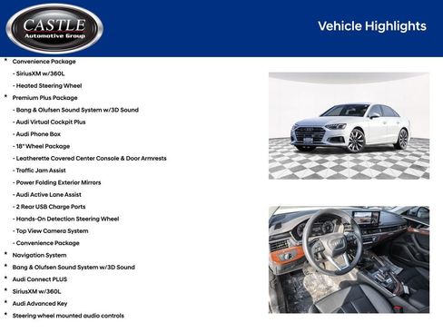 Used 2023 Audi A4 2.0T Premium Plus w/ Premium Plus Package image 7