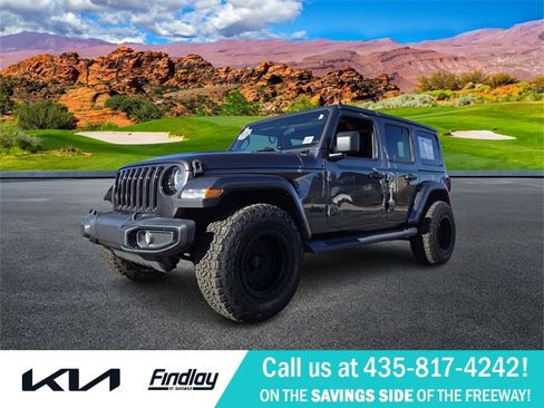 Used 2021 Jeep Wrangler Unlimited Sahara image 1