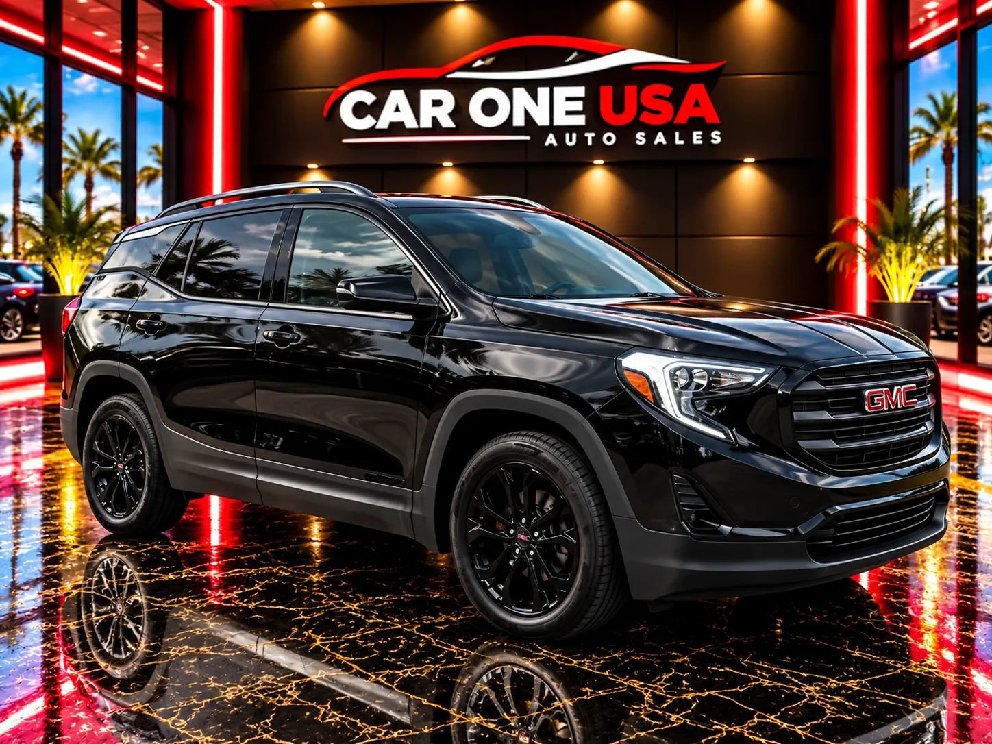 Used 2019 GMC Terrain SLT w/ Preferred Package FWD image 1