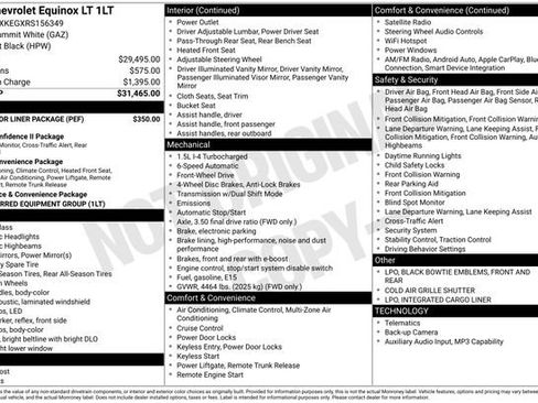 Certified 2024 Chevrolet Equinox LT w/ LPO, Floor Liner Package FWD image 26
