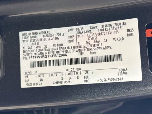 Used 2019 Ford F150 Raptor w/ Equipment Group 802A Luxury AWD/4WD image 26