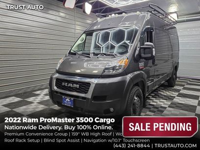 Used 2022 RAM ProMaster 3500 w/ Premium Convenience Group