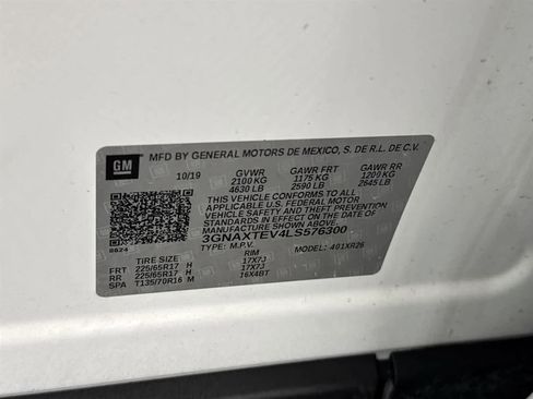 Certified 2020 Chevrolet Equinox LT w/ LPO, Floor Liner Package image 31