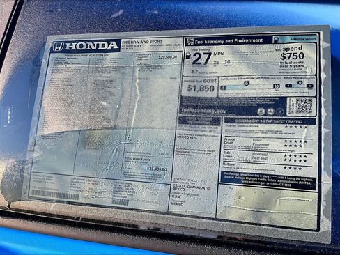 New 2026 Honda HR-V Sport image 22