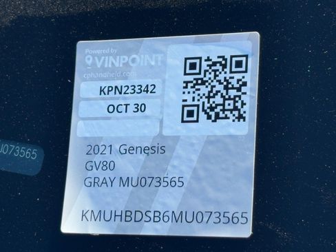 Used 2021 Genesis GV80 2.5T image 29