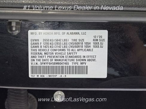 Used 2021 Honda Pilot EX-L image 30
