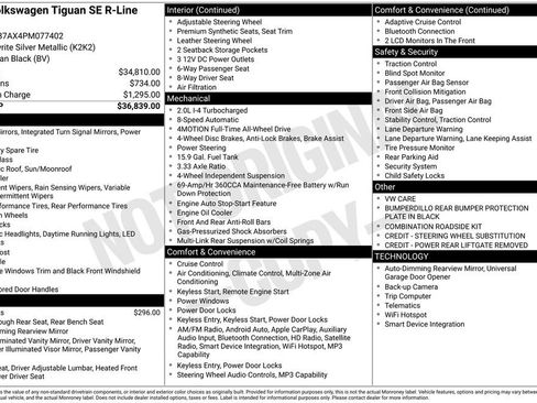 Certified 2023 Volkswagen Tiguan SE R-Line image 26