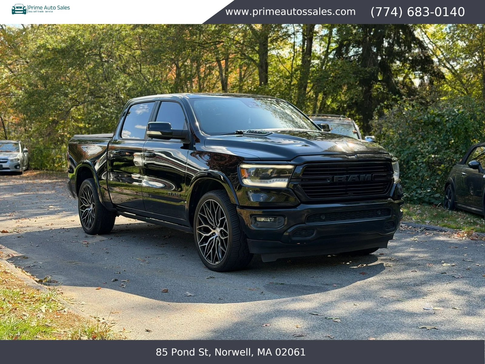 Used 2019 RAM 1500 Laramie AWD/4WD image 3