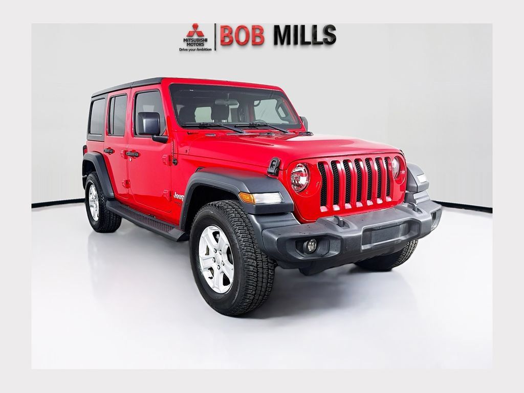 Used 2018 Jeep Wrangler Unlimited Sport S AWD/4WD image 1