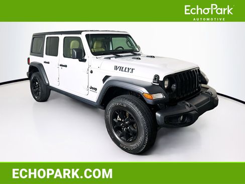 Used 2022 Jeep Wrangler Unlimited Sport image 1