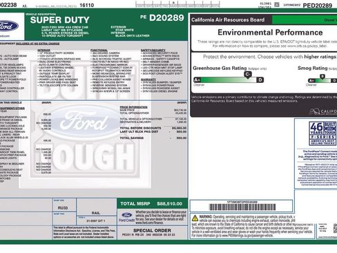 Certified 2023 Ford F250 Lariat w/ Lariat Ultimate Package AWD/4WD image 7