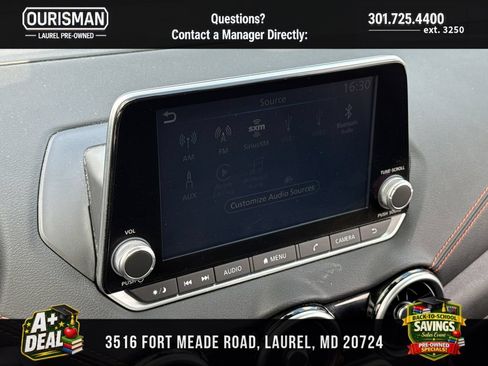 Used 2023 Nissan Sentra SR w/ Midnight Edition Package FWD image 11