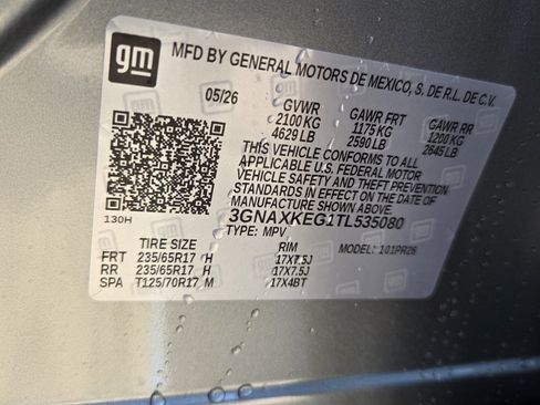 New 2026 Chevrolet Equinox ACTIV w/ Convenience Package III FWD image 24