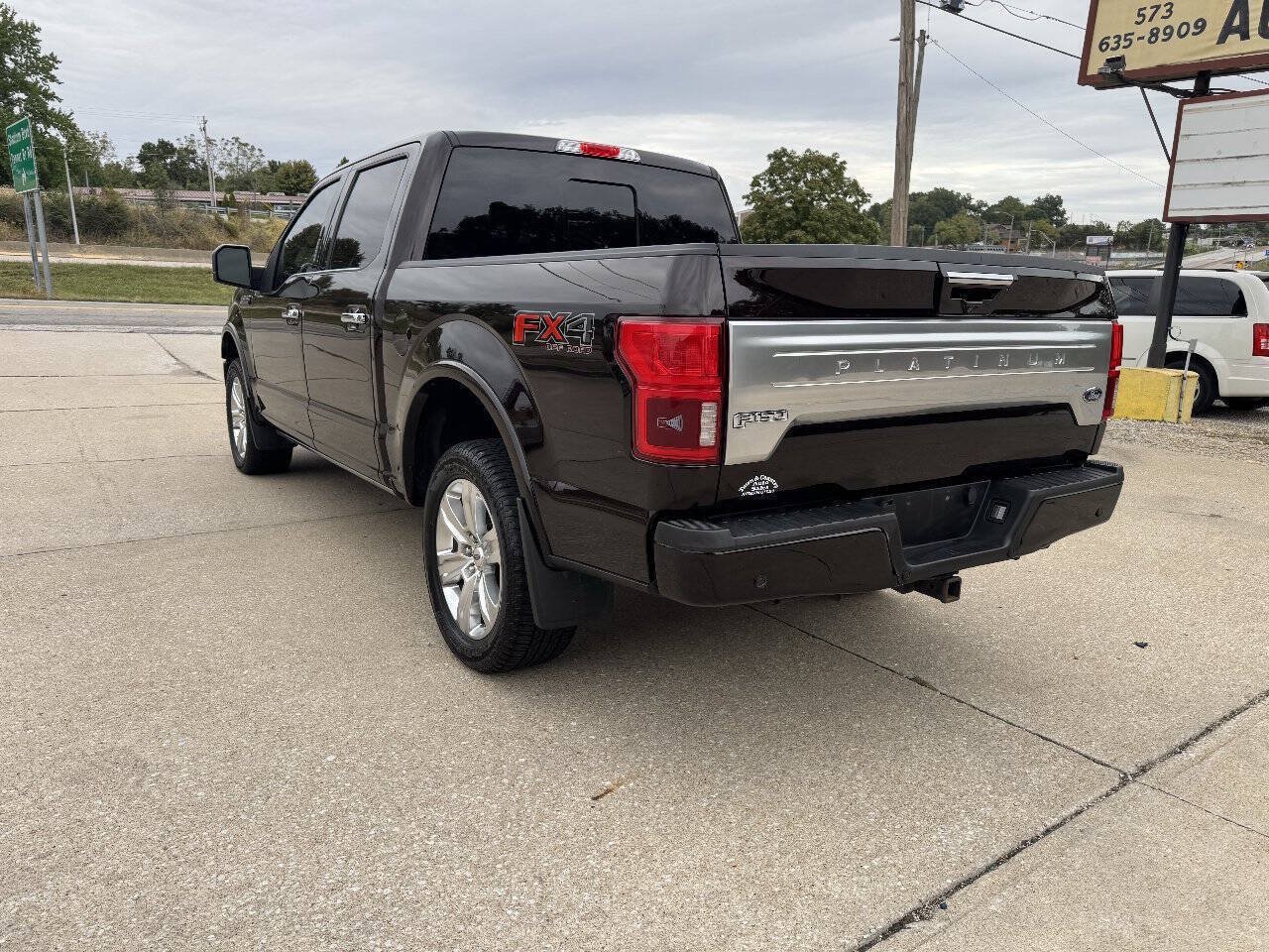 Used 2018 Ford F150 Platinum w/ Equipment Group 701A Luxury AWD/4WD image 8