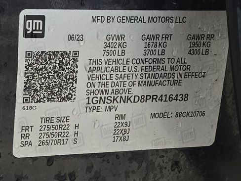 Used 2023 Chevrolet Tahoe LT w/ LT Signature Plus Package image 40