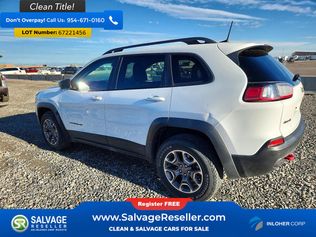 Used 2021 Jeep Cherokee Trailhawk AWD/4WD image 3