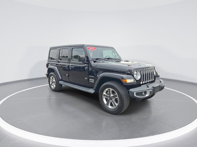 Used 2021 Jeep Wrangler Unlimited Sahara w/ Safety Group AWD/4WD image 2
