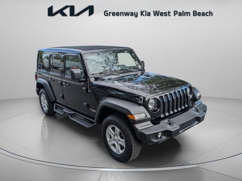 Used 2021 Jeep Wrangler Unlimited Sport w/ Sun And Sound Package image 2
