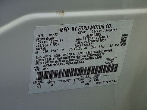 Certified 2023 Ford Edge SEL w/ Convenience Package AWD/4WD image 28