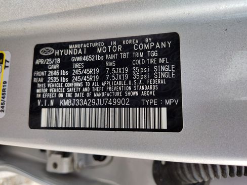 Used 2018 Hyundai Tucson Value w/ Cargo Package FWD image 23