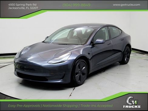 Used 2022 Tesla Model 3 Long Range AWD/4WD image 1