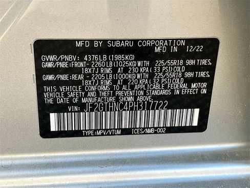 Used 2023 Subaru Crosstrek 2.5i Limited image 33