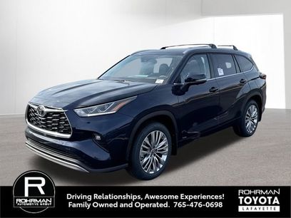 New 2026 Toyota Highlander Platinum
