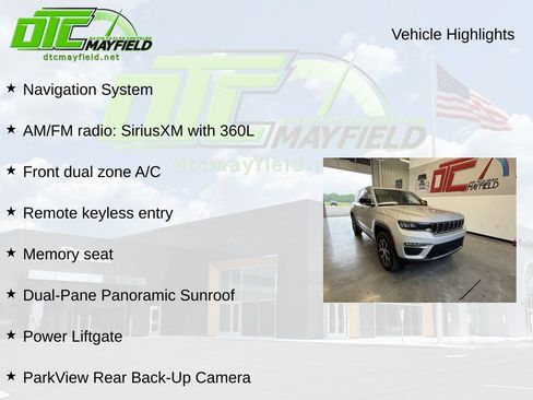 Used 2025 Jeep Grand Cherokee Limited w/ Luxury Tech Group II AWD/4WD image 6