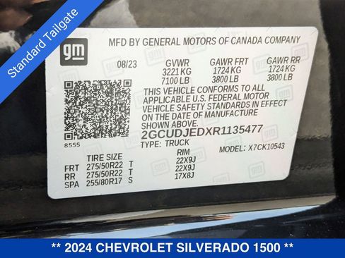 Used 2024 Chevrolet Silverado 1500 High Country w/ Technology Package image 43