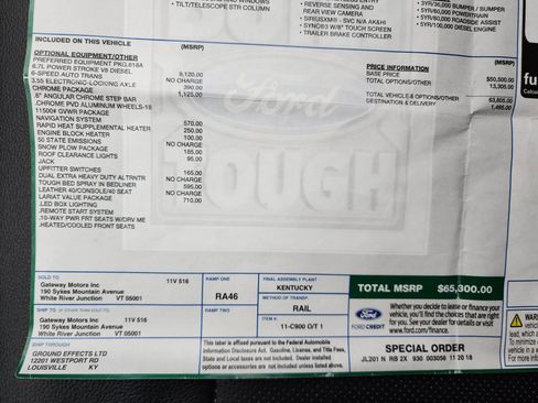 Used 2019 Ford F350 Lariat w/ Chrome Package AWD/4WD image 48