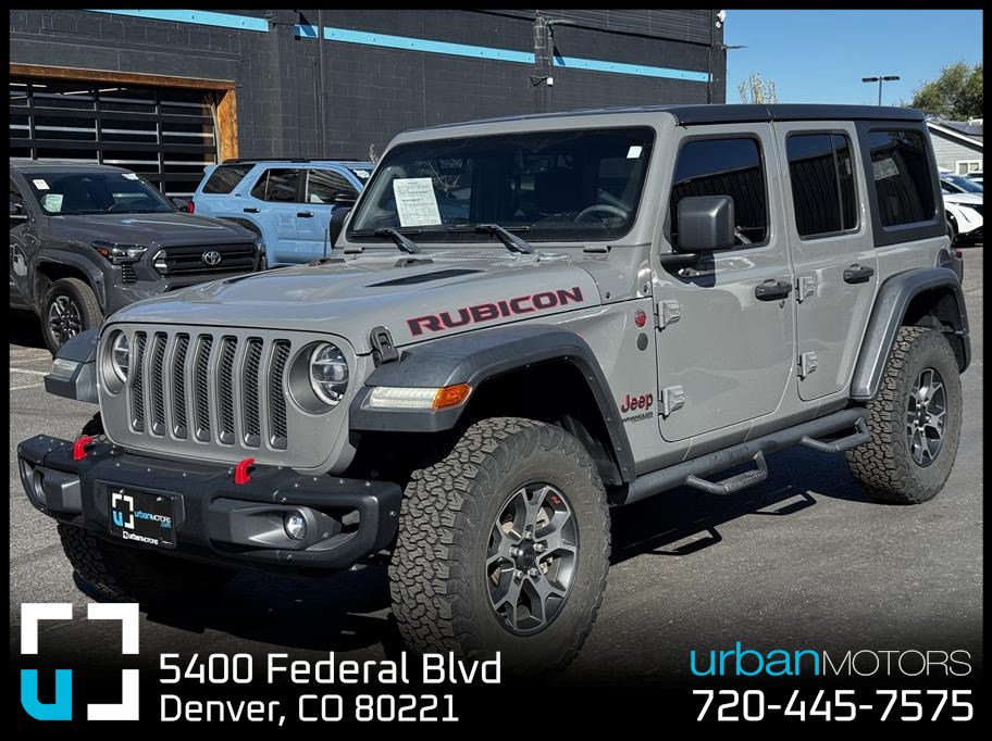 Used 2018 Jeep Wrangler Unlimited Rubicon AWD/4WD image 1